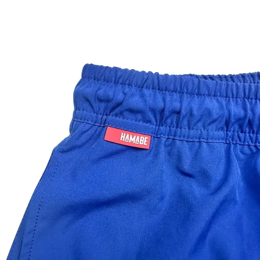 Hamabe | Men | Mazarine Blue Comfort Liner Volley Swim Trunks | Size XL